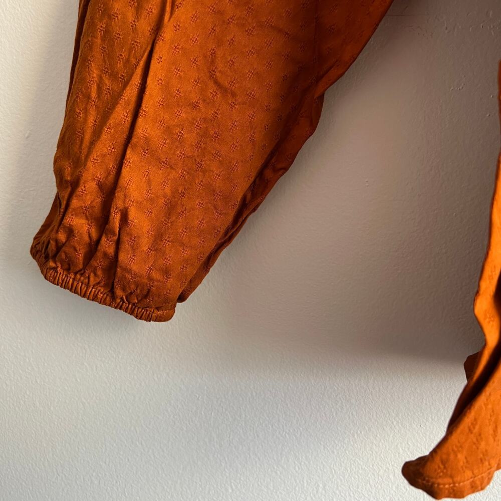 Universal Thread Women's Bishop Rust Long Sleeve … - image 3